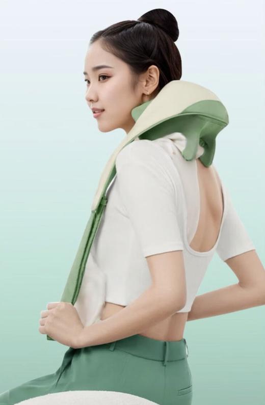PGG颈部按摩仪肩颈疏通神器按摩枕家用颈椎颈肩按摩器全自动【动态纤维发热】M7披肩按摩仪 商品图0