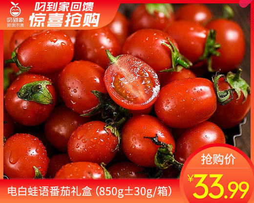 电白蛙语番茄礼盒（850g±30g/箱） 商品图0