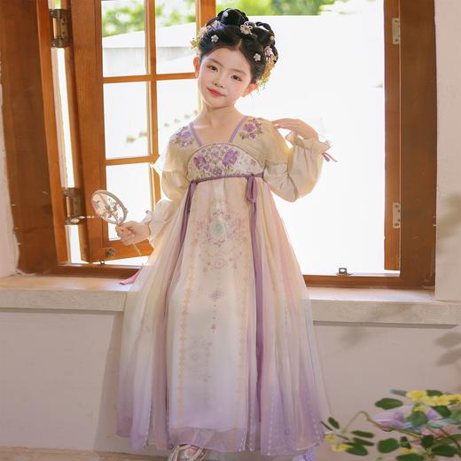 【团购】【清苒】苏城纪女童襦裙汉服SL3502 商品图6