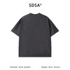SDSA男装2026新款高贵轻奢潮牌铆钉倒三角设计圆领短袖T恤百搭 商品缩略图4