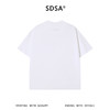 SDSA男装2026新款高贵轻奢韩系简约纯色小标设计短袖T恤百搭上衣 商品缩略图3