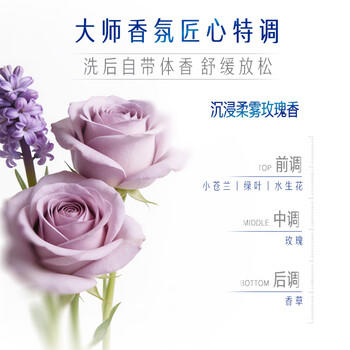 舒肤佳健康美护沐浴露小紫瓶柔雾玫瑰570g温和舒缓敏感肌用新老包装随机 /个人护理 /身体护理 /沐浴露 商品图2