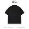 SDSA男装2026新款高贵轻奢简约纯色纽扣翻领短袖T恤商务百搭上衣 商品缩略图4