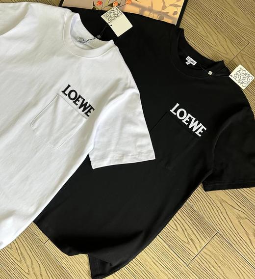 F040720早春季新款柔软吸汗透气男女同款不飘不透口袋刺绣短袖T恤衫 商品图2