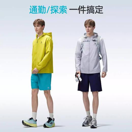 骆驼（CAMEL）男款梭织标准长防晒衣A16BA18010 商品图8