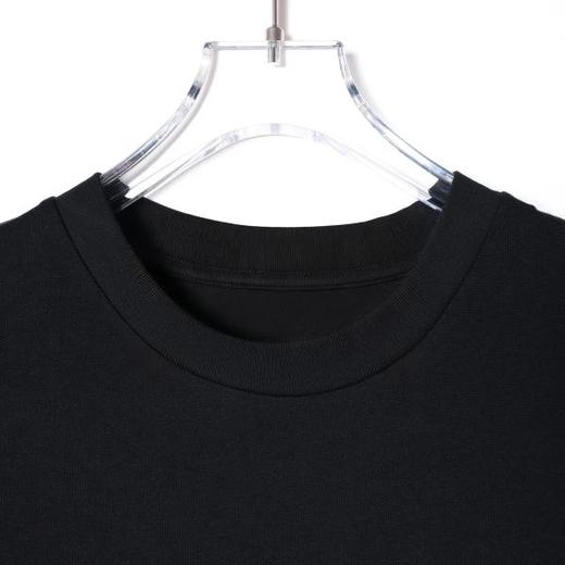 SDSA男装2026新款高贵轻奢国潮撞色蝴蝶刺绣设计圆短袖T恤百搭潮 商品图2