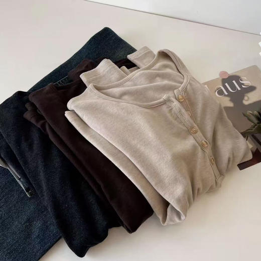 YW2729天丝羊毛亲肤T 商品图5