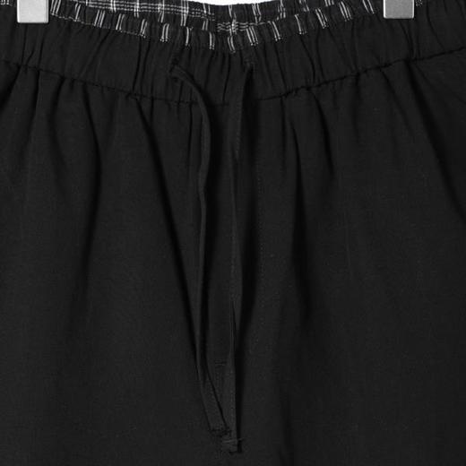 SDSA男装2026新款高贵轻奢休闲慵懒风撞色抽绳松紧休闲裤百搭时尚 商品图3