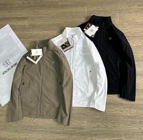 F040718春季新款全压胶防风夹克防泼水防晒凉感透湿防风夹克外套