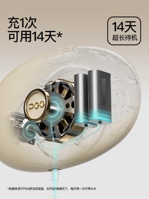 PGG砭石揉腹仪腹部按摩器艾灸热敷姨妈暖宫减肥燃脂瘦肚子W2女生生日礼物送女朋友老婆妈妈 商品图8