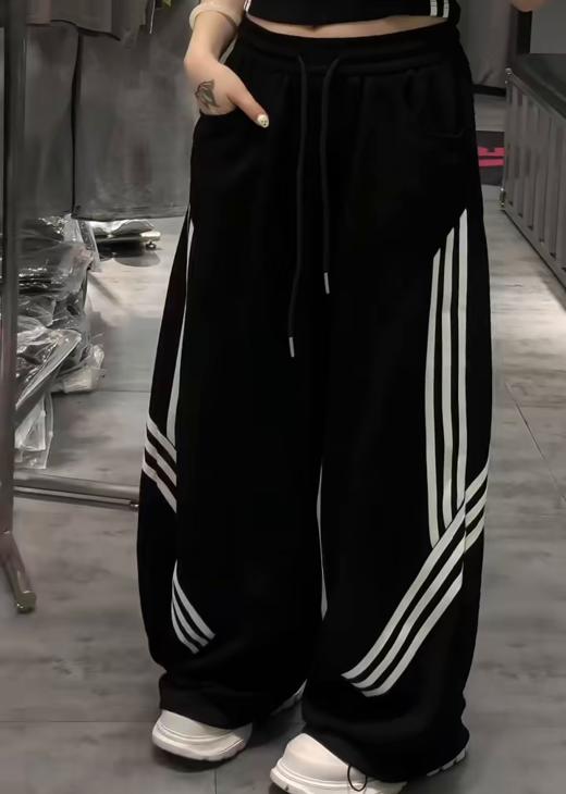 NC三条杠阔腿弯刀裤60319 夏季 088892000886 商品图0