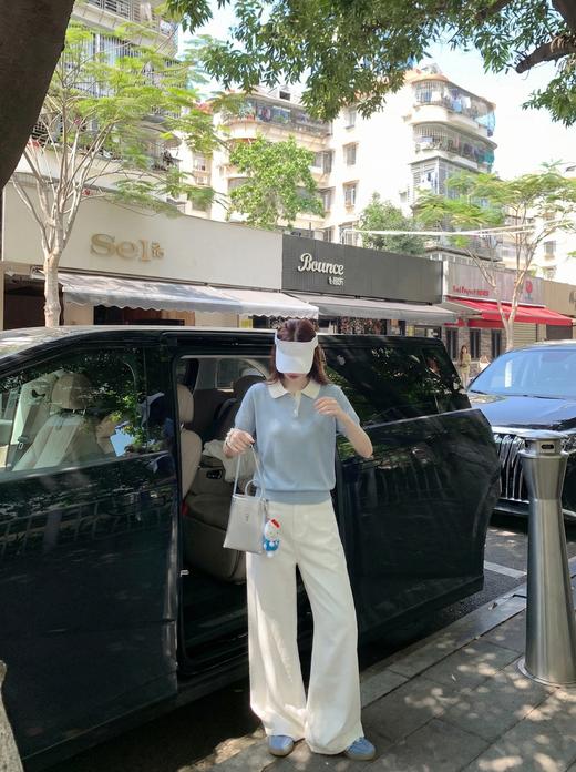 <曾小咸推荐>4.8现货秒杀 ！微信超特价！韩系翻领撞色针织衫 日常149.99 立减90 秒杀59.99！！ 商品图6