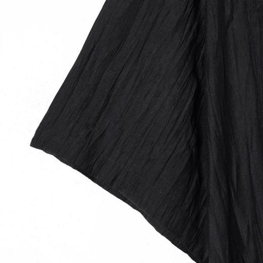 SDSA男装2026新款高贵轻奢日系纯色双口袋褶皱短袖衬衫百搭时尚 商品图2