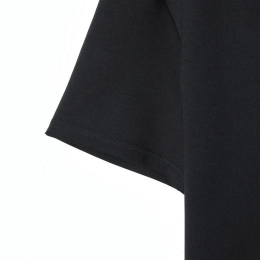 SDSA男装2026新款高贵轻奢纯色翻领短袖T恤百搭商务宽松潮流上衣 商品图3