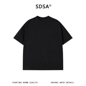 SDSA男装2026新款高贵轻奢简约透气横纹针织圆领毛衣百搭时尚上衣