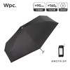 WPC遮阳伞超轻卡片伞黑色 商品缩略图0