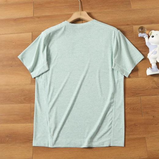 F040707夏季新款休闲男女舒适百搭柔软亲肤棉质短袖T恤上衣 商品图7