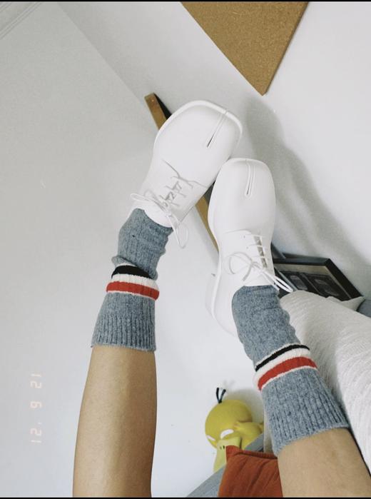 马吉拉 系带tabi小皮鞋分趾鞋 商品图9