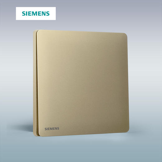 西门子灵煜香槟金色开关插座面板超薄哑光面全屋家用一站购齐 商品图2