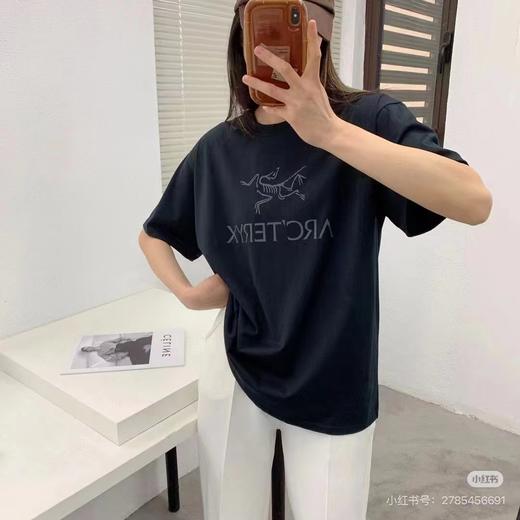 F040731夏季新款运动休闲短袖情侣款纯棉印花圆领速干透气半袖打底衫T恤 商品图9