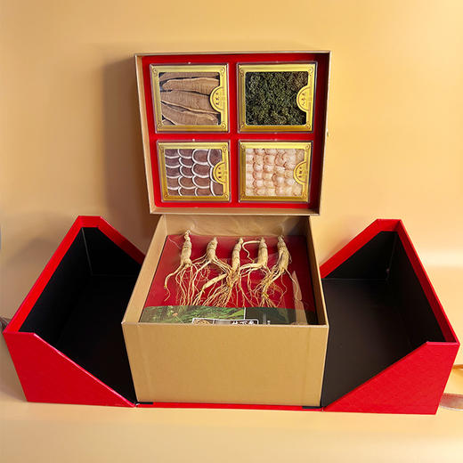 东北人参礼盒高端林下山参礼盒 商品图0