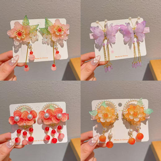 【团购】【苏城纪】清仓特价款汉服女童襦裙 荷韵 商品图1