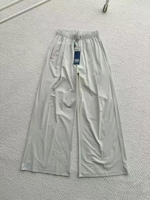 F040706春季新款健身运动休闲简约百搭宽松女士梭织阔腿裤长裤 商品图2