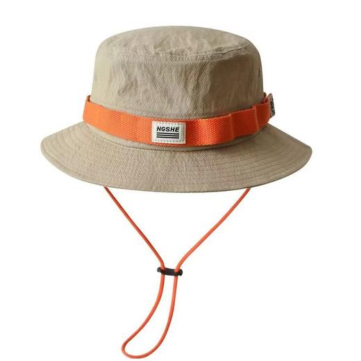 【透气速干！防晒遮阳】日系工装风撞色速干渔夫帽子女春夏户外登山钓鱼盆帽防晒遮阳帽男。xb 商品图4