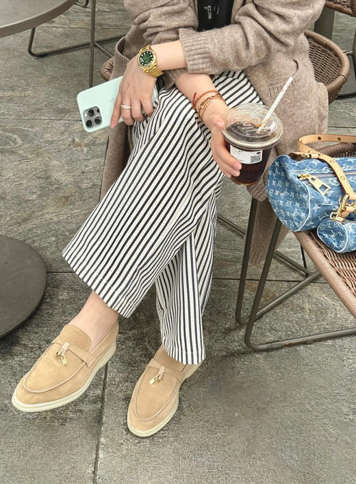 一眼沦陷的老钱风乐福鞋   ✅防滑鞋底+精裁设计！不卡脚不掉跟   ✅适合各种场合，通勤出游都超好穿~ 商品图5