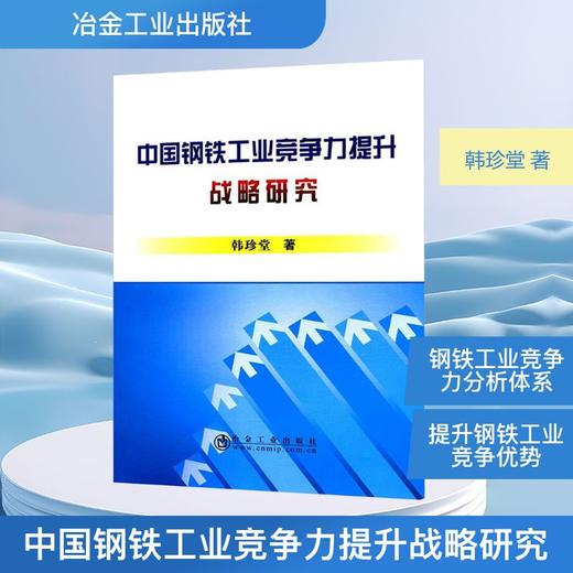 中国钢铁工业竞争力提升战略研究 商品图0