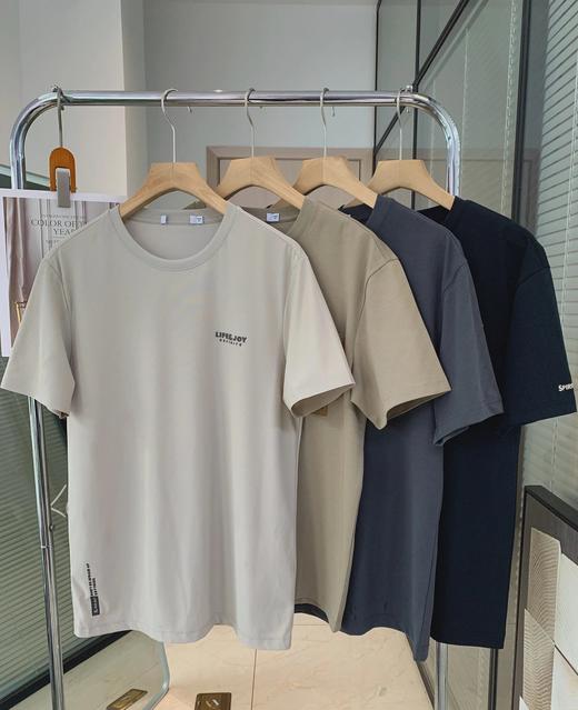 品牌纯原无补！清仓不退换！拍2件减5！！！四色短袖T（卡码拍大）  26ZB04004- 商品图5