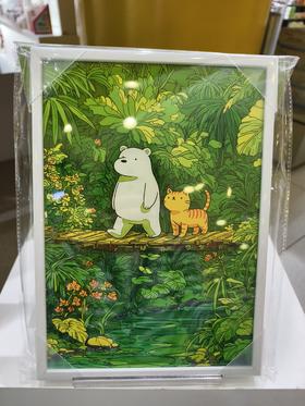 yes!Art 艺术微喷限定插画相框233*320（白色）