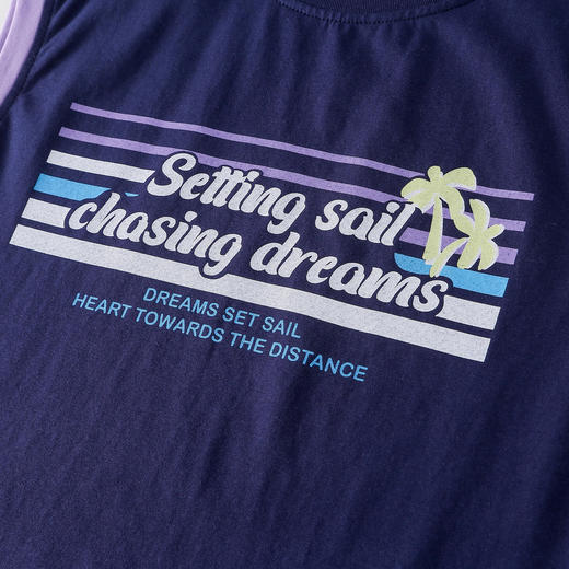 【10A抗菌】棉花堂动感无袖凉感儿童T恤-- FD61139 商品图9