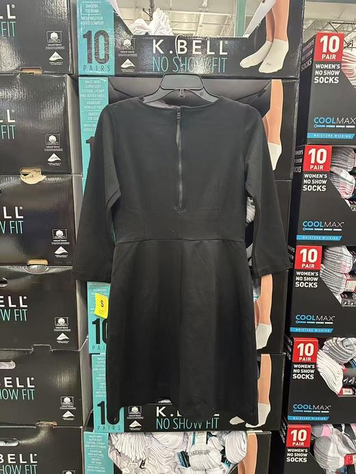 到手价159元 Buffalo新款女士圆领连衣裙 小黑裙 简约干净 美国代购，无中文标签，介意慎拍 商品图6