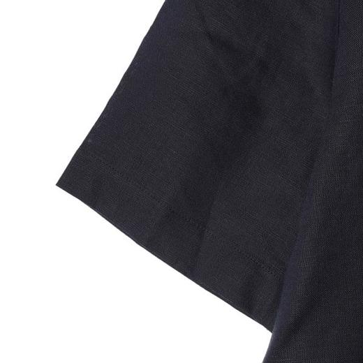 SDSA男装2026新款高贵轻奢老钱风简约半拉链翻领短袖T恤百搭休闲 商品图2