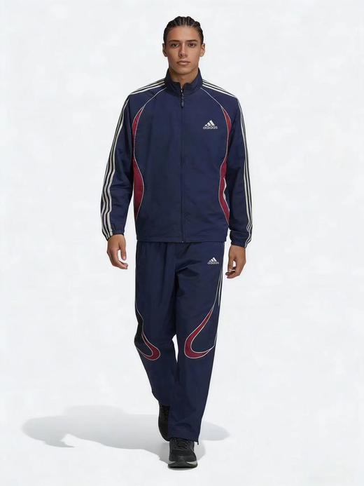 F040717春秋季新款美式复古拼色时尚百搭轻薄透气防风立领拉绳长袖外套 商品图12