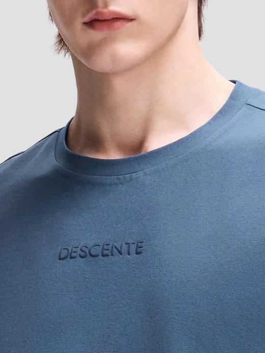 F040704夏季新款男女同款吸湿速干防晒极简通勤透气亲肤短袖T恤 商品图12