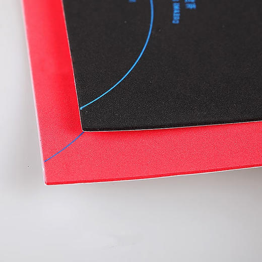 YINHE银河护板棉7022乒乓球分色棉球拍保护棉配重用红黑双色 商品图4