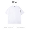 SDSA男装2026新款高贵轻奢韩系极简风纯色圆领短袖T恤百搭宽松潮 商品缩略图1
