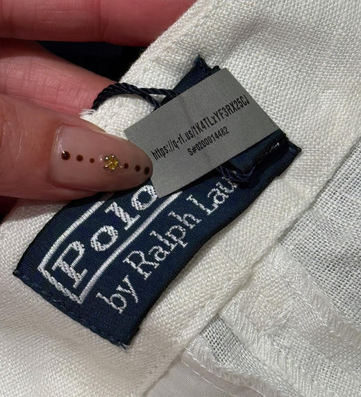 原单𝐑𝐚𝐥𝐩𝐡拉夫进口亚麻衬衫➕短裤040104 商品图7