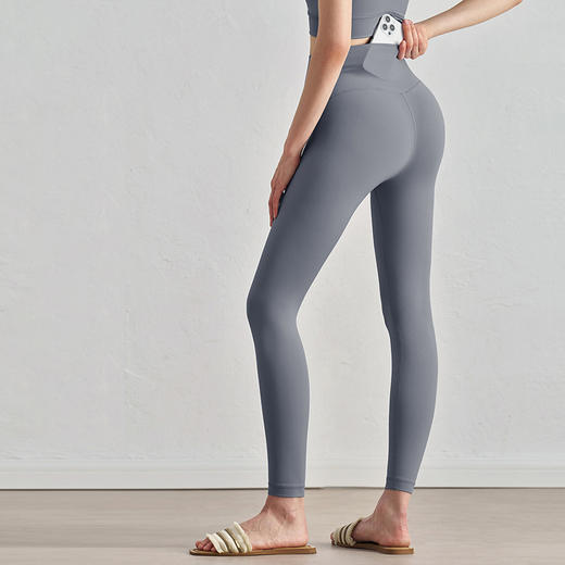 一恋•普拉提 新款高腰运动健身裤轻塑高弹瑜伽裤EDM2474 商品图5