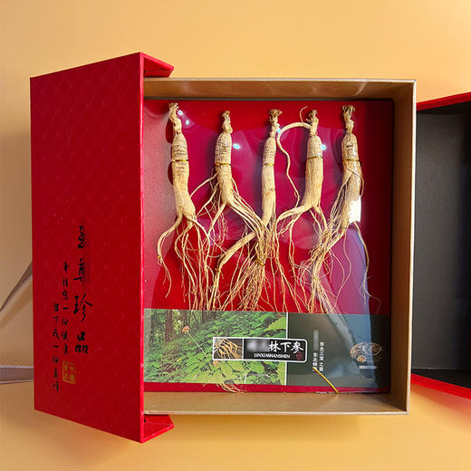 东北人参礼盒高端林下山参礼盒 商品图2