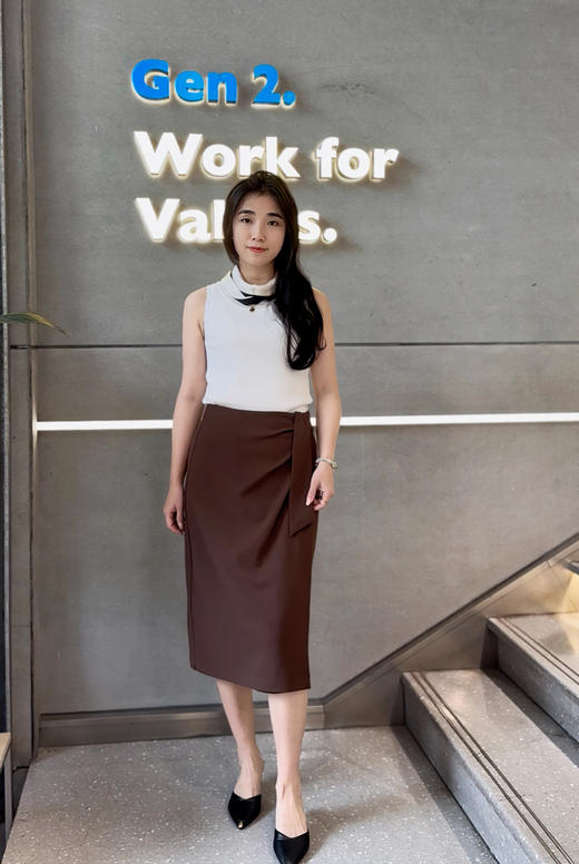 G2000女装SS26商场新款【防紫外线】优雅半身裙61261612 商品图0