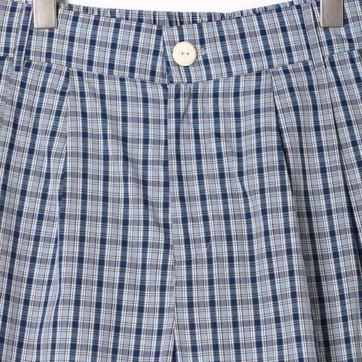 SDSA男装2026新款高贵轻奢韩系撞色格纹格子休闲裤百搭休闲裤子 商品图3