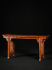 清	黄花梨夹头榫如意云纹独板翘头案 商品缩略图4