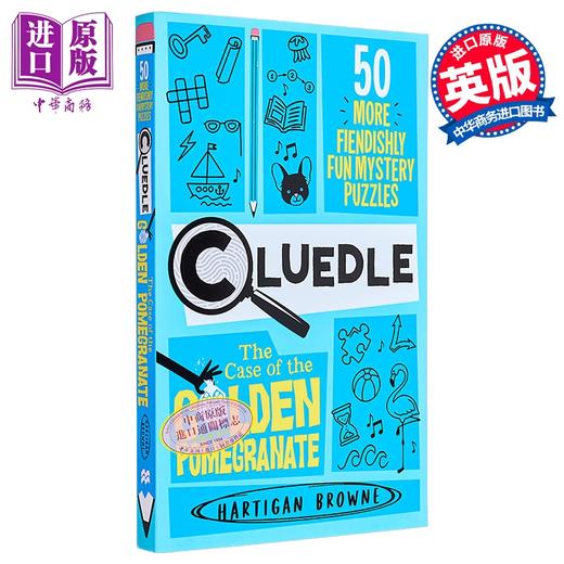 【中商原版】妙探寻凶解谜游戏 金石榴案 英文原版 Cluedle The Case of the Golden Pomegranate Hartigan Browne 商品图0