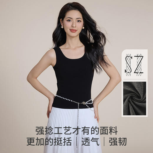 空调（优可丝）Chrissie Morris 颗里“空调”U领背心【YW】【佳人严选】 商品图5
