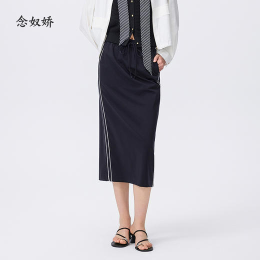 【商场同款】CNS6418 “ 休闲风半裙 ” 舒适好穿有弹力 侧条增加动感更显腿长 商品图9