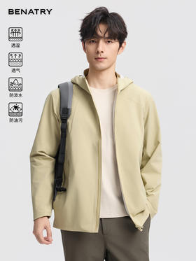 BENATRY贝纳川男士2026春季新款日常百搭软壳夹克EGA100311