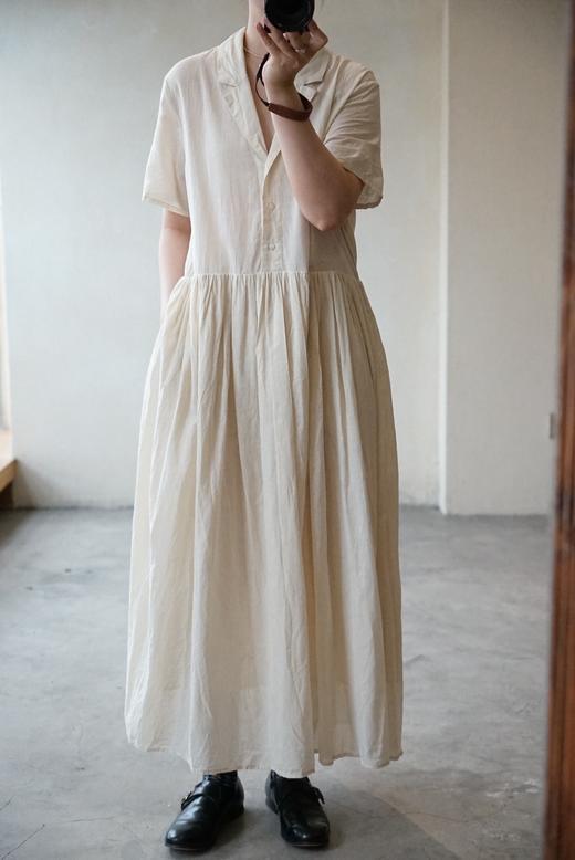 Elsa esturgie衬衫领连衣裙 商品图0